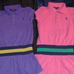 *SOLD!!!* Ralph Lauren Polo Little Girls Tennis Dress Bundle